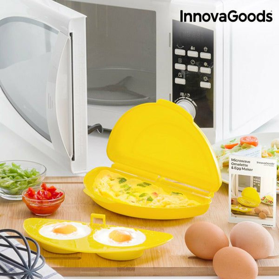 Keuken InnovaGoods | Omeletmaker Voor Magnetron Innovagoods