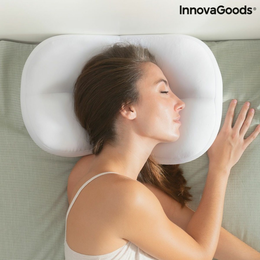 Welzijn InnovaGoods | 3D Anti-Rimpel Wolkkussen Wrileep Innovagoods