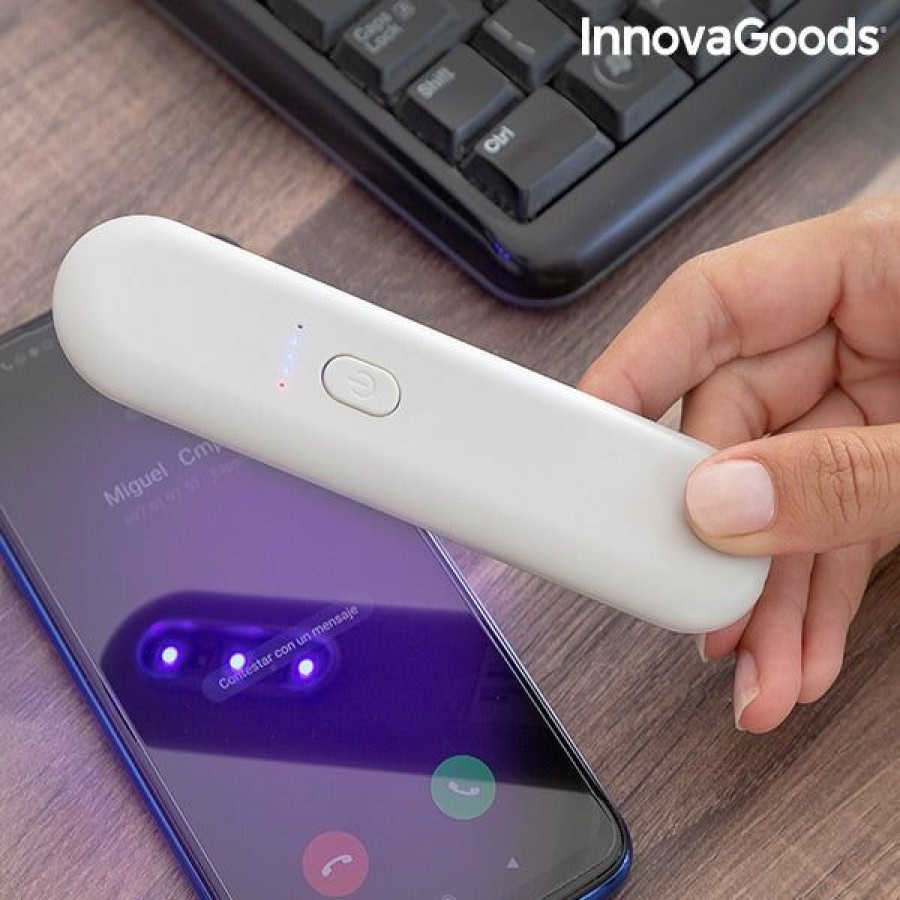 Gadget InnovaGoods | Oplaadbare Desinfectielamp Met Uv-Licht Lumean Innovagoods