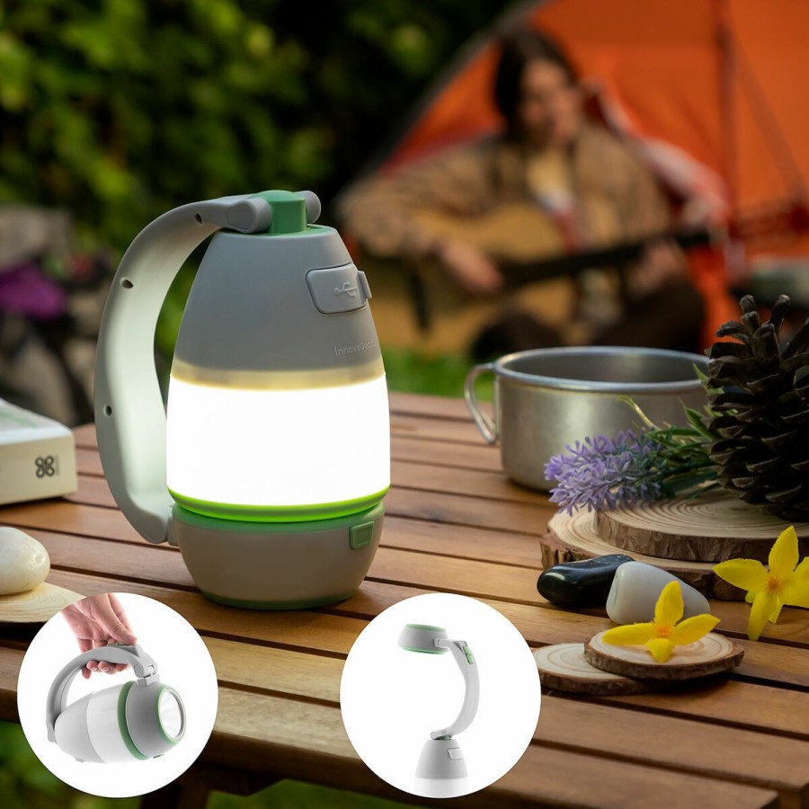 Gadget InnovaGoods | 4-In-1 Multifunctionele Oplaadbare Campinglamp Calam Innovagoods