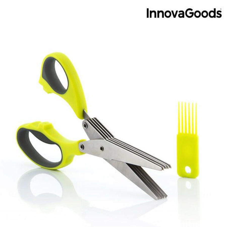 Keuken InnovaGoods | 5-In-1 Multiknipper Keukenschaar Fivessor Innovagoods