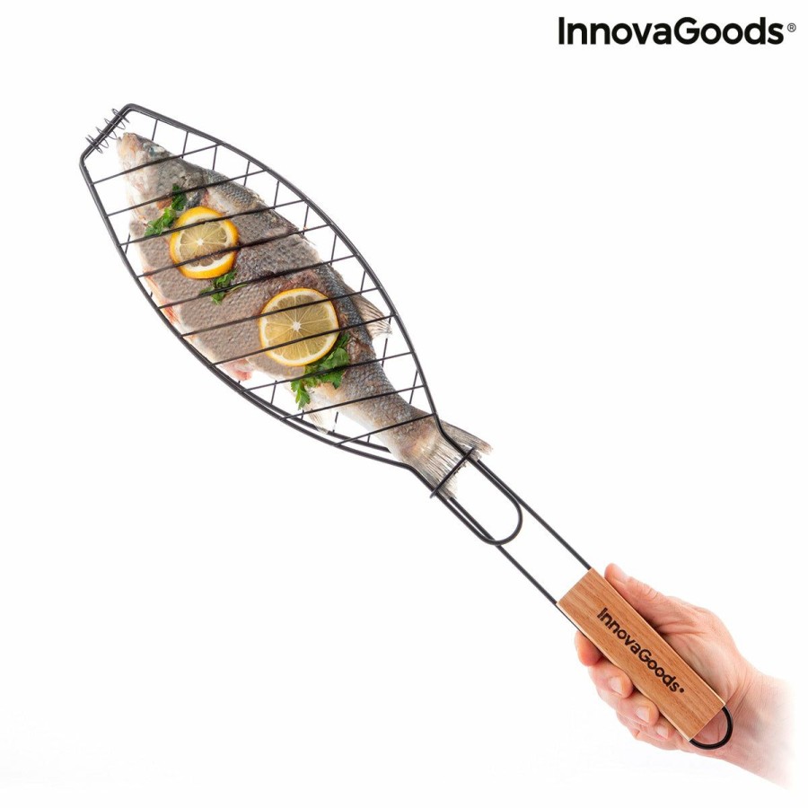 Huishouden InnovaGoods | Barbecuegril Voor Vis Fisket Innovagoods