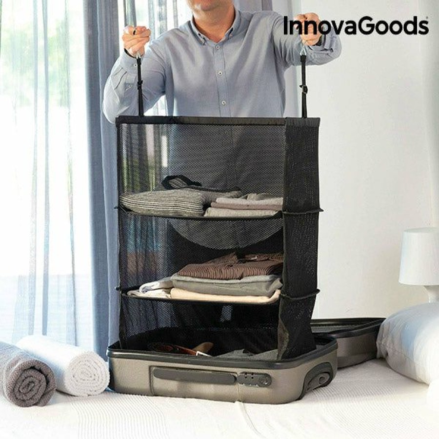 Gadget InnovaGoods | Innovagoods Opvouwbare Schap Organizer Voor Koffers