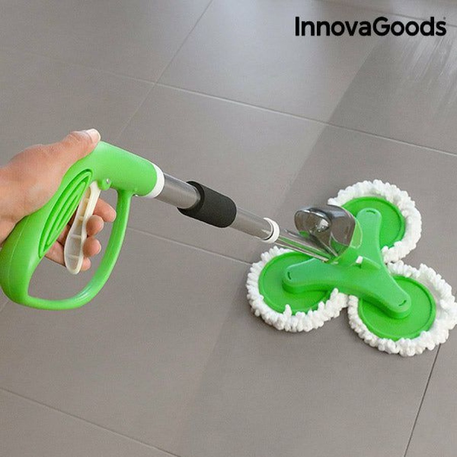 Keuken InnovaGoods | Triple Triple Dweil Spray Trimoppy Innovagoods