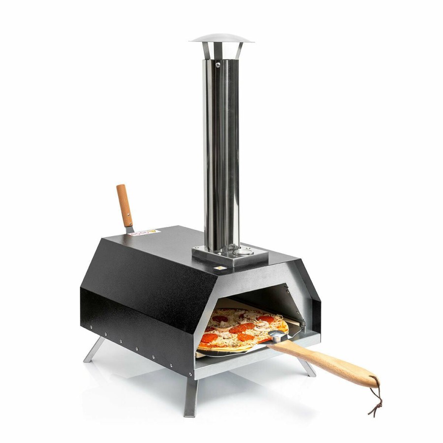 Huishouden InnovaGoods | Pellet Pizza Oven Met Accessoires Pizzahven Innovagoods