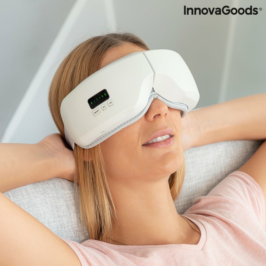 Welzijn InnovaGoods | 4-In-1 Oogmassager Met Luchtcompressie Eyesky Innovagoods