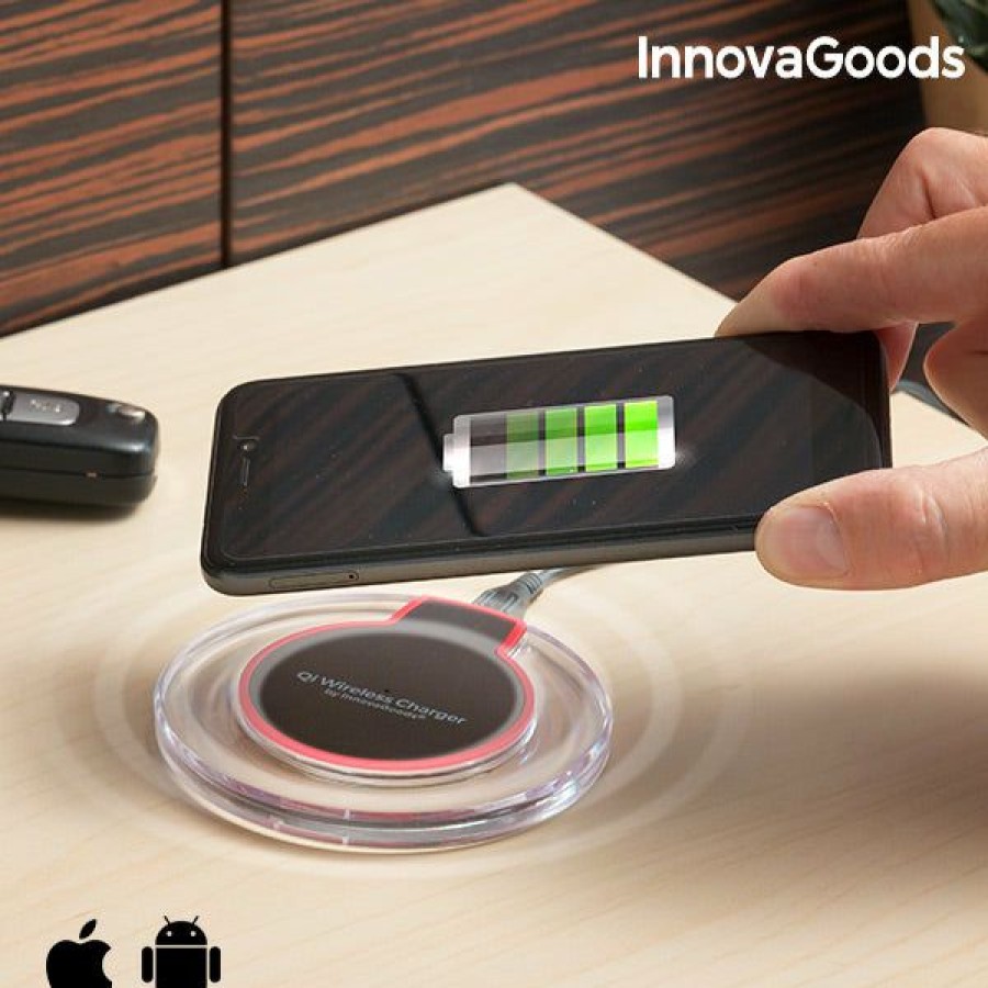 Gadget InnovaGoods | Qi Draadloze Oplader Voor Smartphones Innovagoods