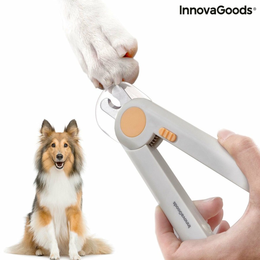 Gadget InnovaGoods | Nagelknipper Met Lampje Voor Huisdieren Clipet Innovagoods