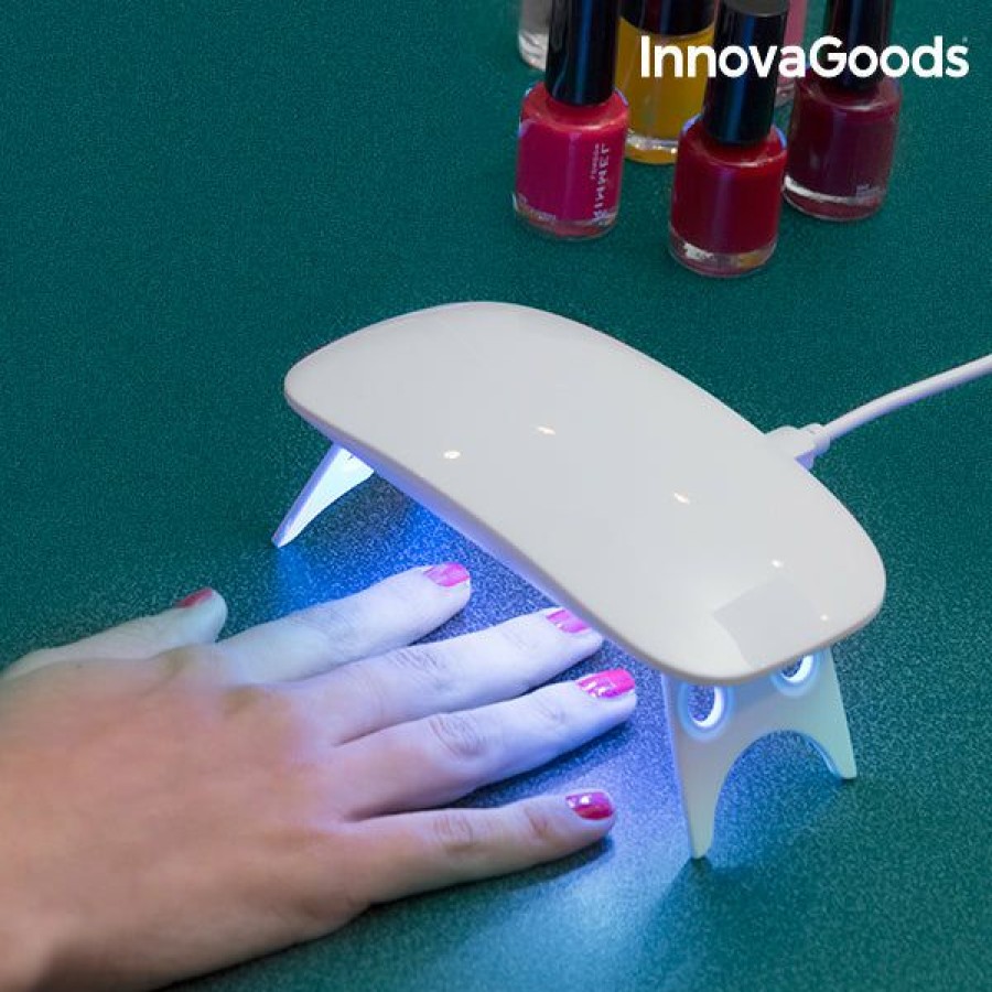 Welzijn InnovaGoods | Innovagoods Pocket Uv-Ledlamp Voor Nagels