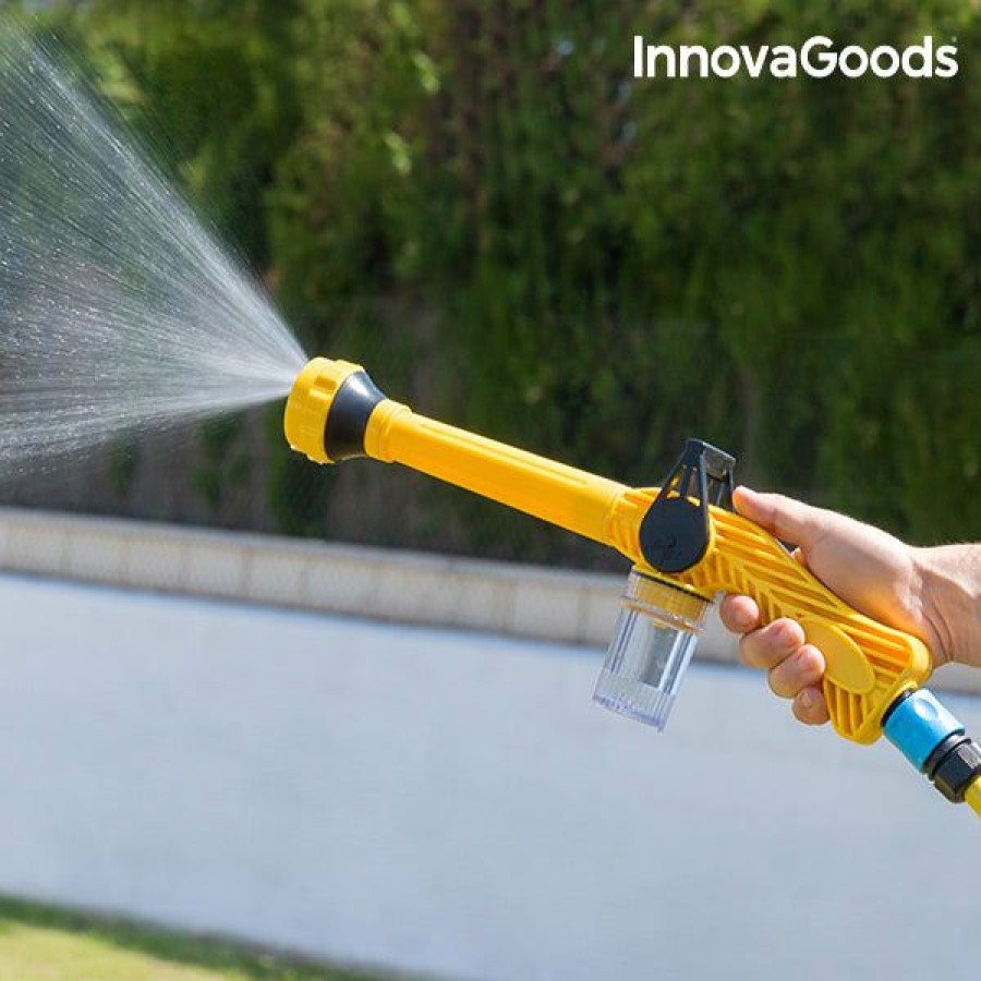 Huishouden InnovaGoods | 8-In-1 Drukwaterpistool Met Tank Forzater Innovagoods