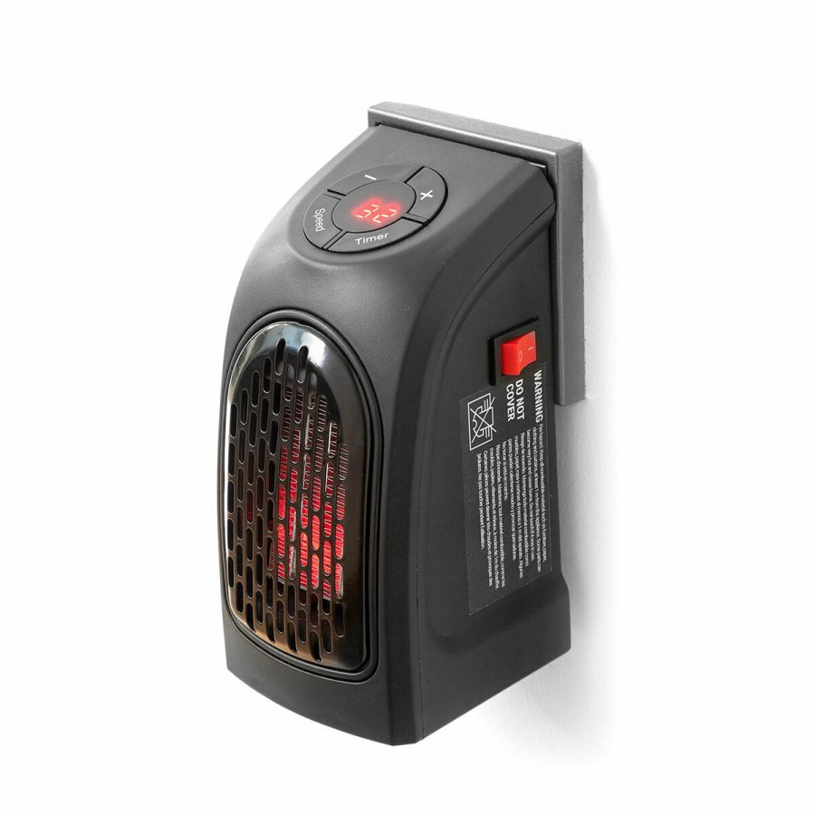 Huishouden InnovaGoods | Draagbaar Minikacheltje Voor In Stopcontact Heatpod Innovagoods 400 W