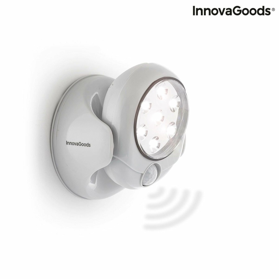 Huishouden InnovaGoods | Ledlamp Met Bewegingssensor Lumact 360º Innovagoods