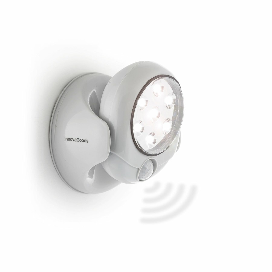 Huishouden InnovaGoods | Ledlamp Met Bewegingssensor Lumact 360º Innovagoods