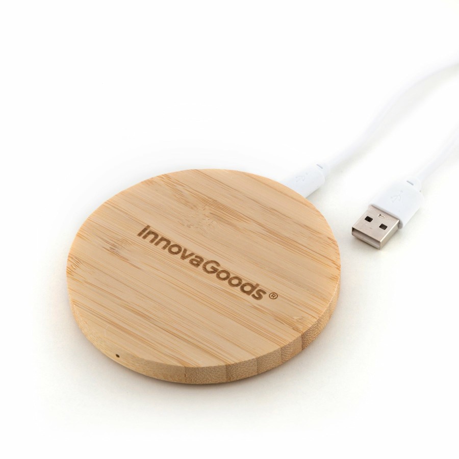 Gadget InnovaGoods | Bamboe Draadloze Oplader Innovagoods