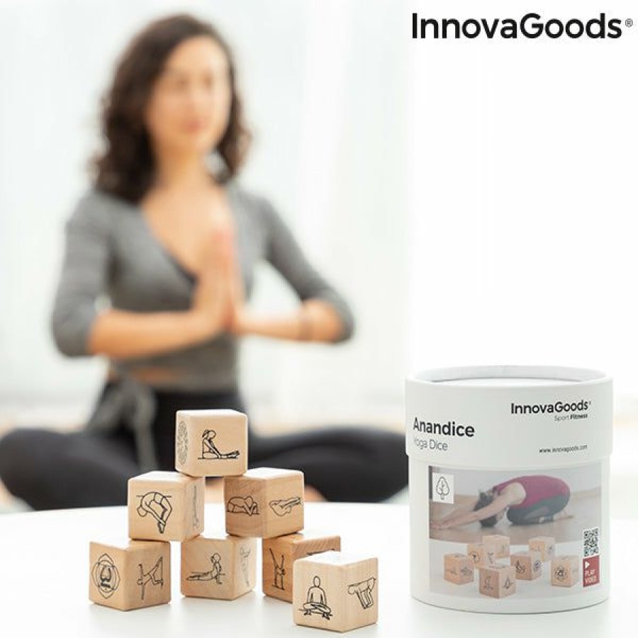 Welzijn InnovaGoods | Yoga Dobbelspel Anandice Innovagoods 7 Onderdelen