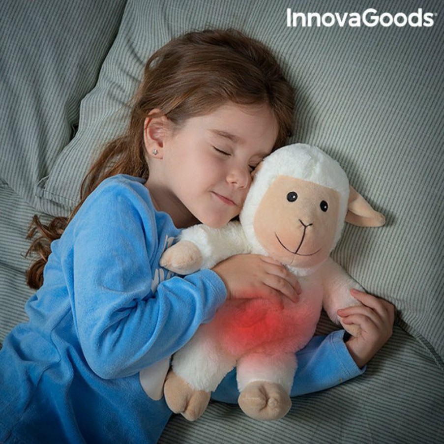 Gadget InnovaGoods | Knuffelschaap Met Verwarmend En Verkoelend Effect Wooly Innovagoods