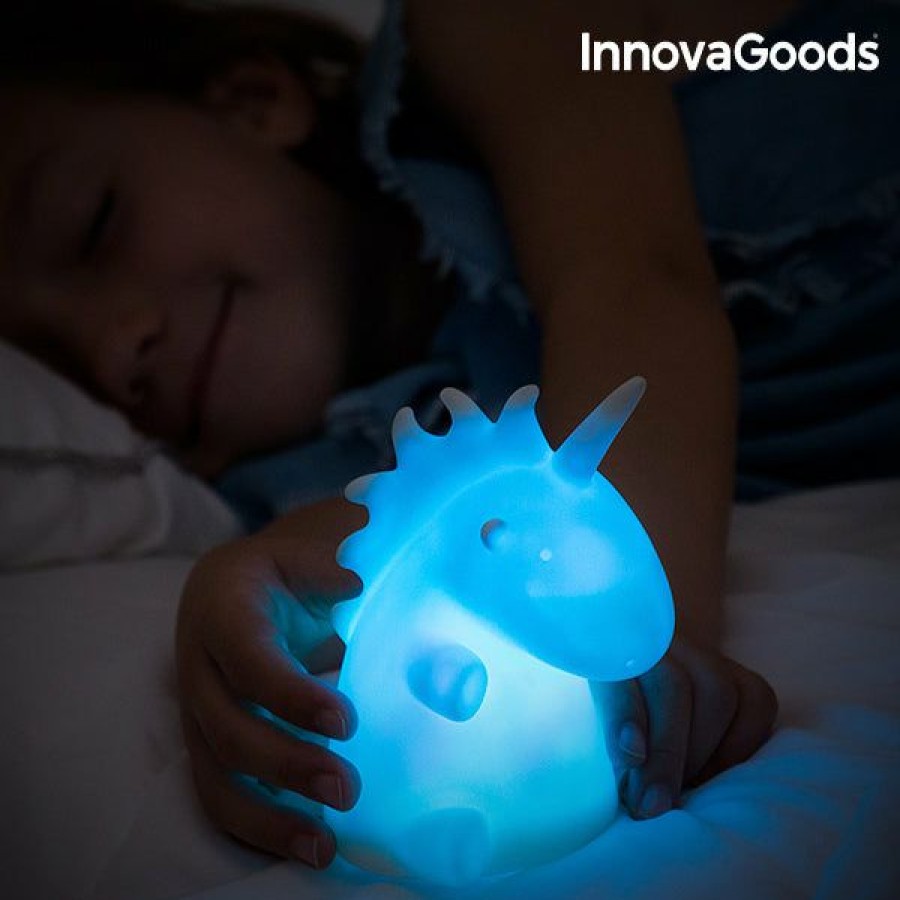 Gadget InnovaGoods | Veelkleurige Eenhoorn Lamp Ledicorn Innovagoods