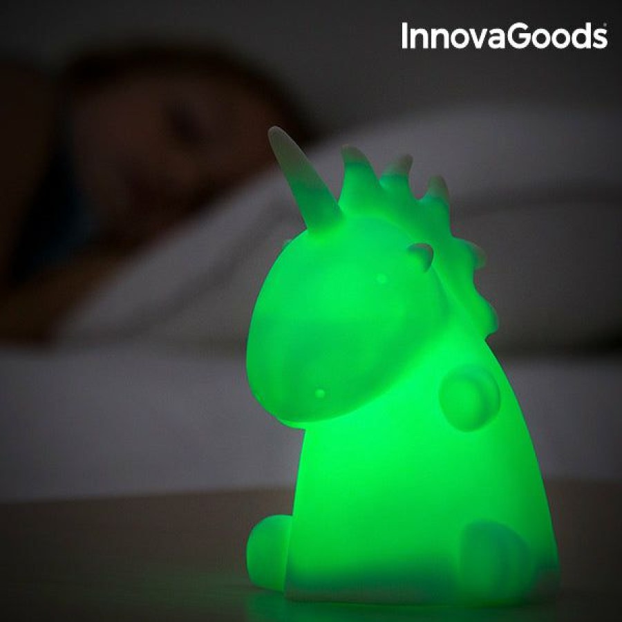 Gadget InnovaGoods | Veelkleurige Eenhoorn Lamp Ledicorn Innovagoods