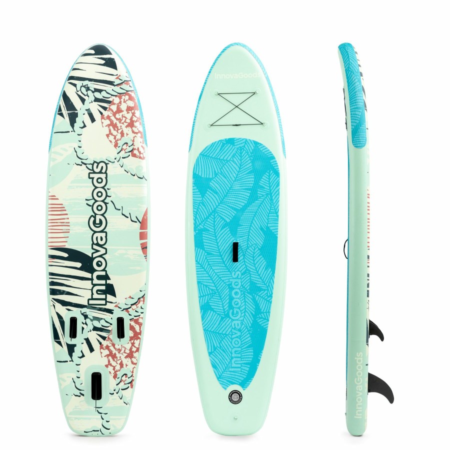 Welzijn InnovaGoods | Opblaasbaar Sup-Board Met Accessoires Milos Innovagoods 10' 305 Cm