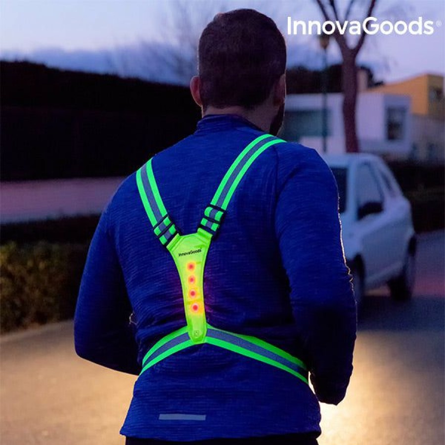 Gadget InnovaGoods | Veiligheidsharnas Met Led-Verlichting Lurunned Innovagoods