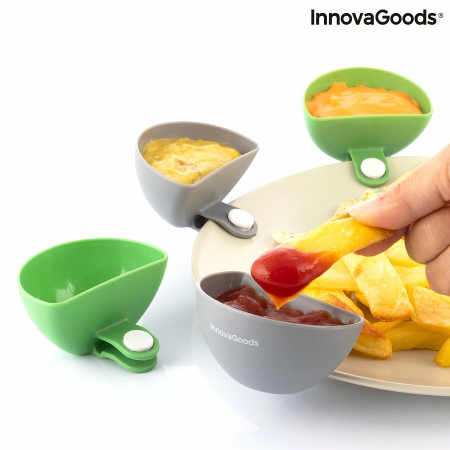 Keuken InnovaGoods | Clips Om Te Dippen Cliperitive Innovagoods 4 Stuks