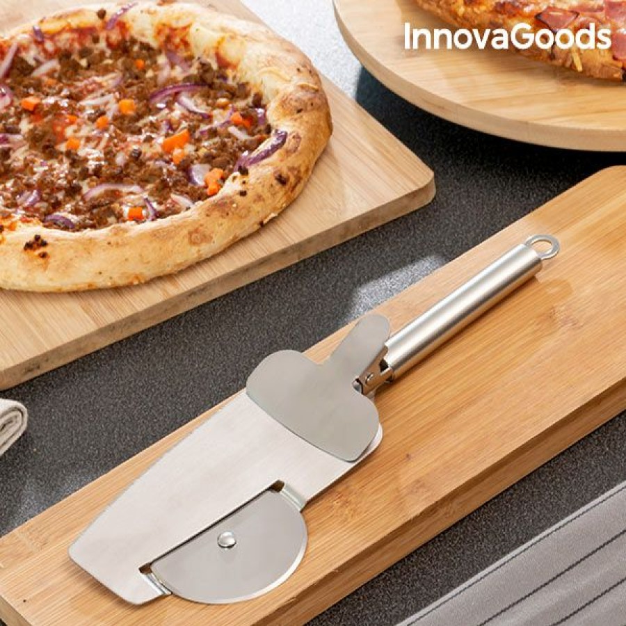 Keuken InnovaGoods | Pizzasnijder 4-In-1 Nice Slice Innovagoods