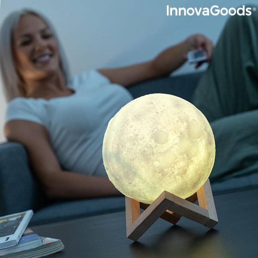 Gadget InnovaGoods | Oplaadbare Maanledlamp Moondy Innovagoods