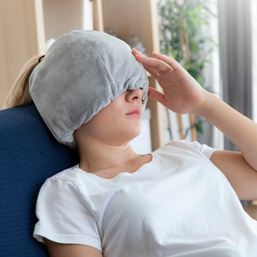 Welzijn InnovaGoods | Gel Cap Voor Migraines En Ontspanning Hawfron Innovagoods